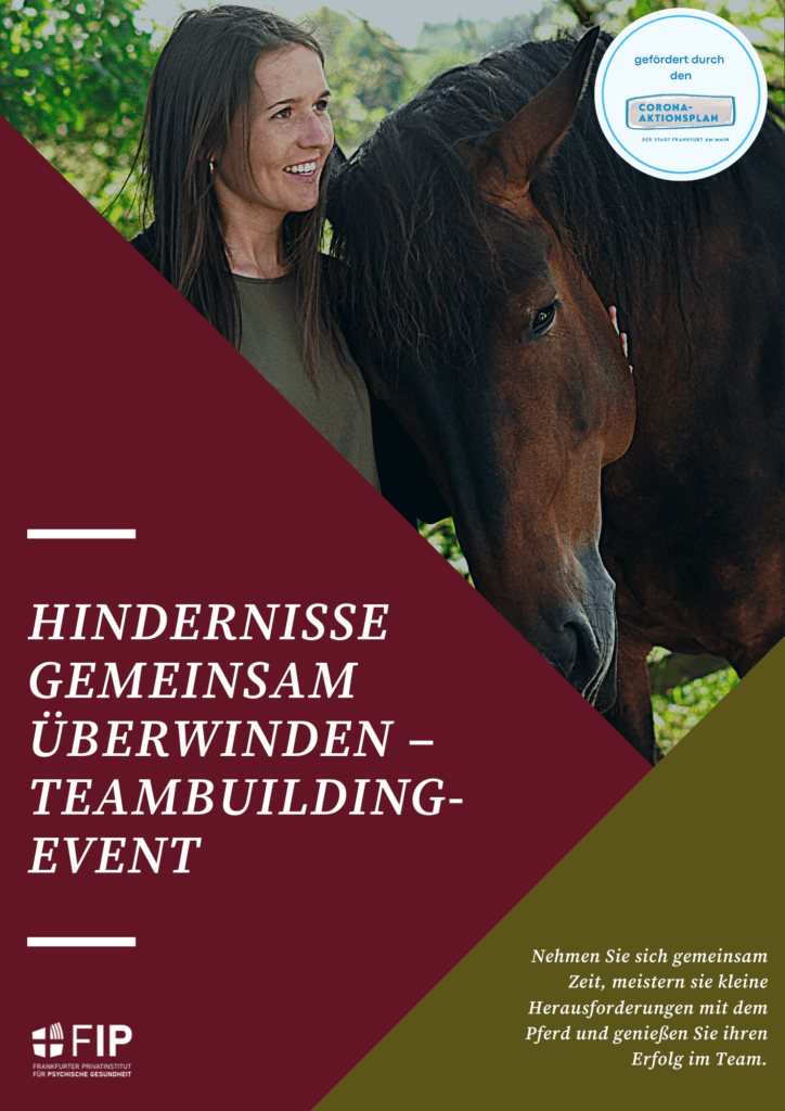 Fleyer "Hindernisse gemeinsam überwinden / Teambuilding-Event"